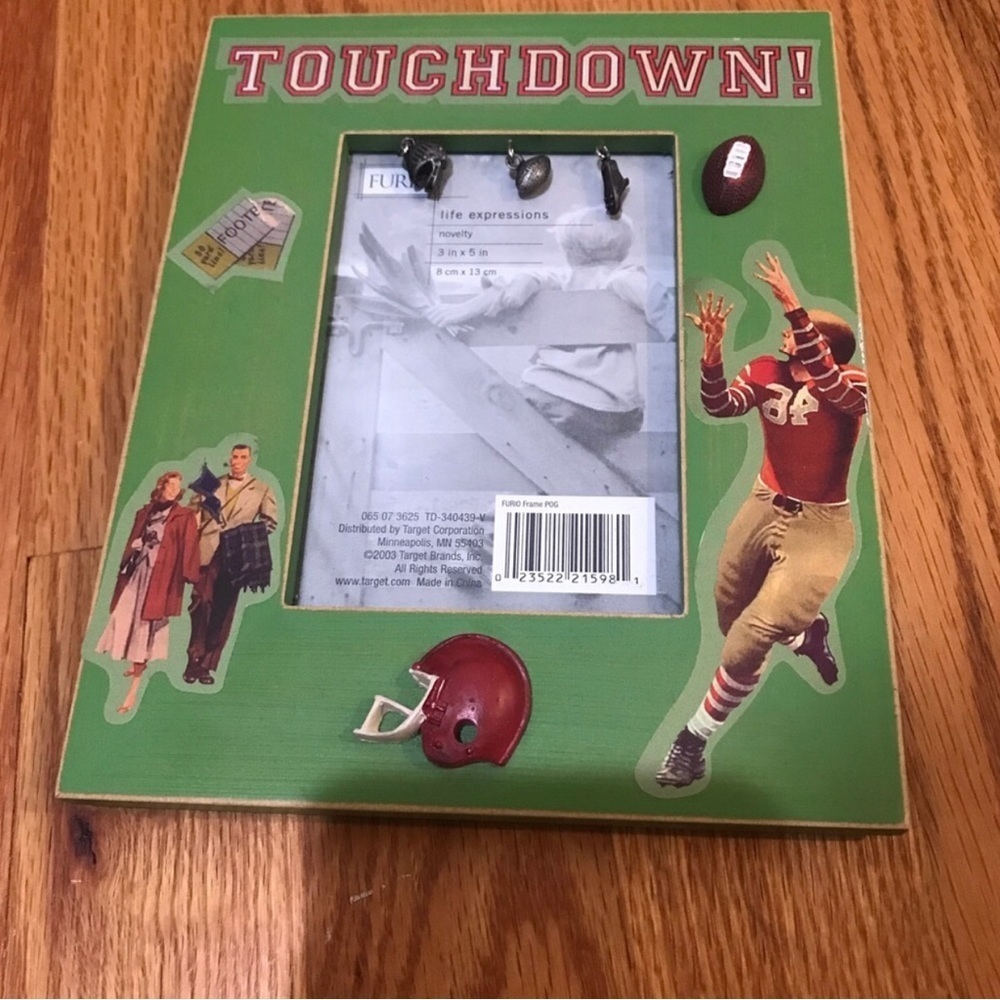 🏈Vintage Looking Football Frame - Picture 2 of 7
